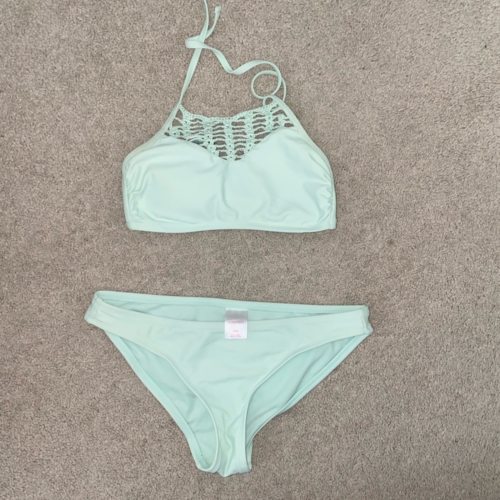 Mint Green Bikini Set